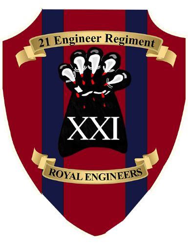 21 Engineer Regiment Plaque